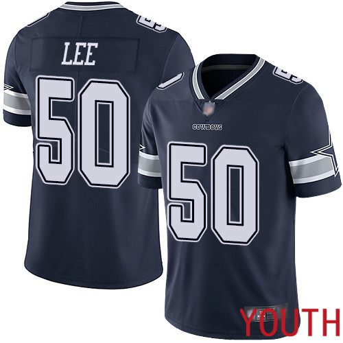 Youth Dallas Cowboys Limited Navy Blue Sean Lee Home #50 Vapor Untouchable NFL Jersey